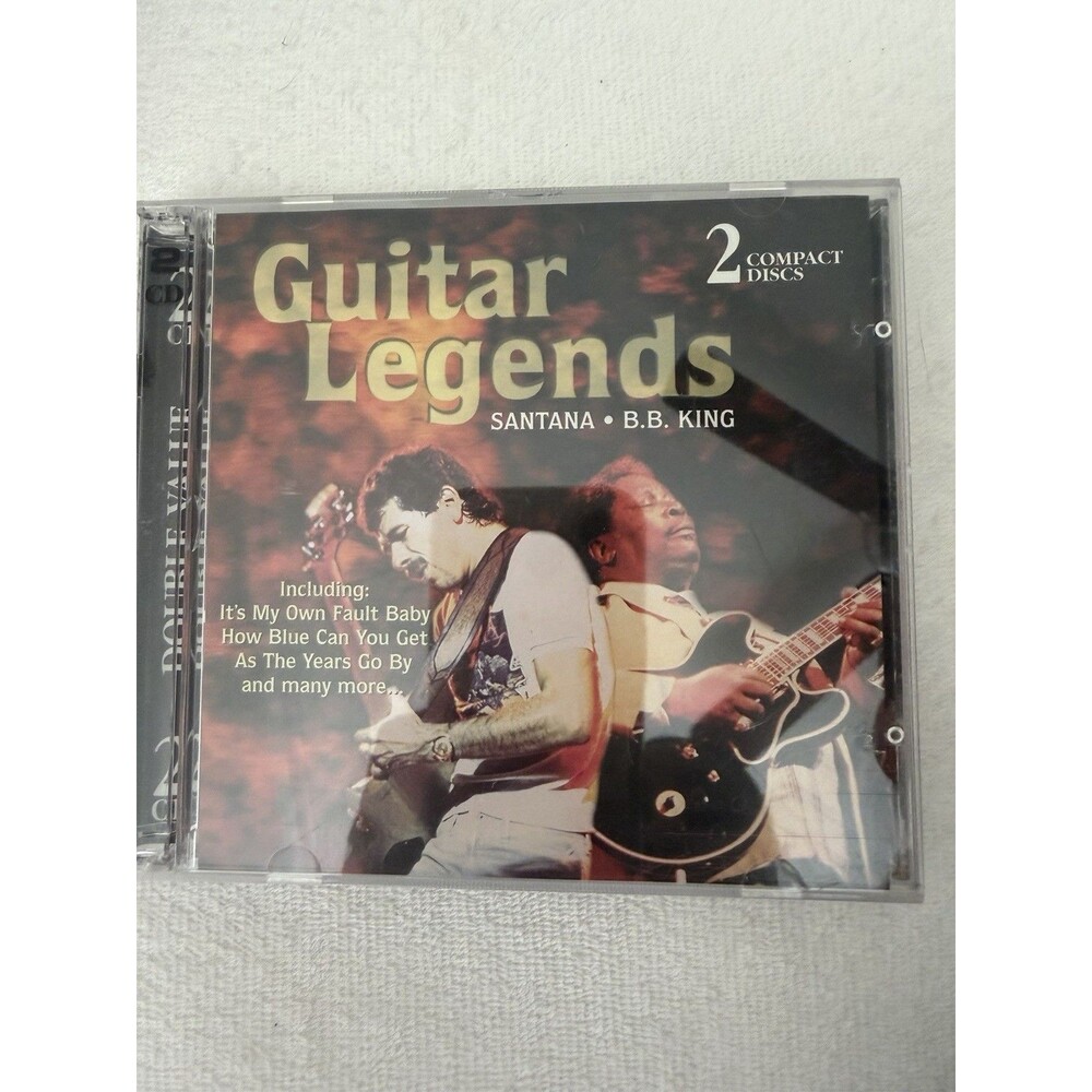 Santana & B.B. King Guitar Legends CD 2-Discs